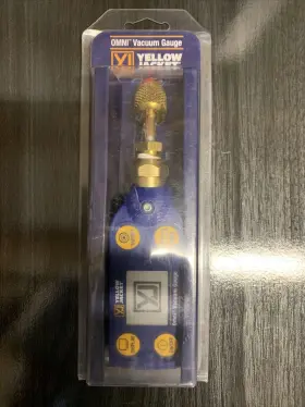 H28-425 Yellow Jacket 69020 Omni Digital Vacuum Gauge 1/4 Inch Quick Coup Nisp F-psp