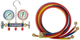41215 Yellow Jacket 692620317882 Series 41 Manifolds With 2-1/2 Inch Gauges 60 Psi 41215 Yellow Jacket 692620317882 Series 41 Manifolds With 2-1/2 Inch Gauges 60 Psi