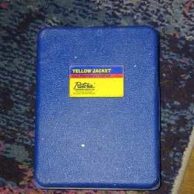 Yellow Jacket 78060c Gas Pressure Test Kit Ritchie 78055 Blue Gauge Hose