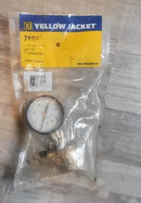 78085 Yellow Jacket 2 Inch Gas Test Gauge - 1 Npt 0-30 Lb