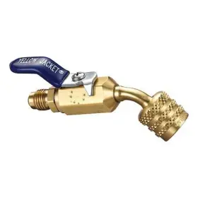 93867 Yellow Jacket Adapter 4 Inch Overall L. Brass 1/4 Input 93867 Yellow Jacket Adapter 4 Inch Overall L. Brass 1/4 Input