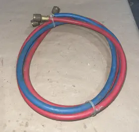 Po527b Yellow Jacket Po907a Plusii And Refrigerant Charging Hose 500 Psi / 2500
