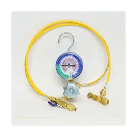 R600a Yellow Jacket Ritchie 686800610047 61004 Single Valve Manifold With Hoses R290 Hydrocarbon