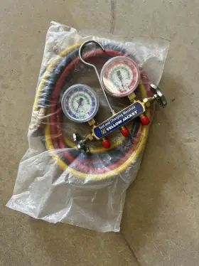 41311 Yellowjacket Yellow Jacket 2-valve Series 41 Test/charging Manifold Gauges