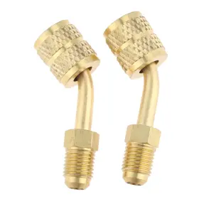 Yhxgljdka 436714752745 R410a Charging Vacuum Port Adapters Adapter 5/16 Inch Female Quick Coupler #2