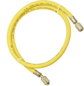 Yof240315kk000960 Yokive 1/4 Sae Flare Ac Refrigerant Charging Hoses 2.95ft Length 500psi Thread