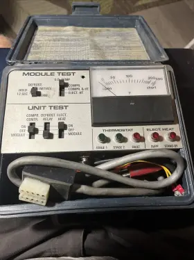 025-20244 York Bord-warner Ac Heat Pump Service Analyzer - Un Tested As It 025-20244 York Bord-warner Ac Heat Pump Service Analyzer - Un Tested As It