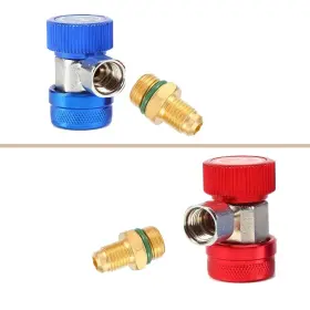 Youngine 787894025264 Adjustable R134a Adapter Air Conditioning Quick Coupler Connector A #3