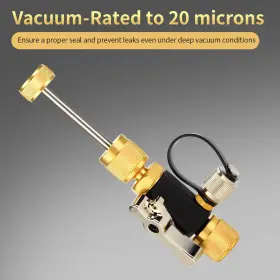 Yunple 796096197556 Hvac Valve Core Removal Tool Mgavct 1/4 Inch Mega Flow Vacuum-valve #2 Yunple 796096197556 Hvac Valve Core Removal Tool Mgavct 1/4 Inch Mega Flow Vacuum-valve #2
