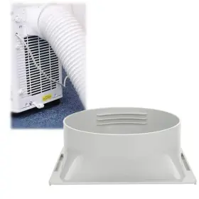 2402qtl2717graj01 Yunxi 5.9 Inch Air Conditioner Exhaust Hose Coupler Square Window Adapter A/c