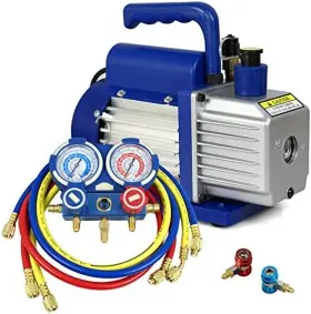 D1-1090a Zeny D1-1221 1 #ja0802 3.5cfm Single-stage Rotary Vane Vacuum Pump For Hvac/auto Ac Refrigerant Recharg #2 D1-1090a Zeny D1-1221 1 #ja0802 3.5cfm Single-stage Rotary Vane Vacuum Pump For Hvac/auto Ac Refrigerant Recharg #2