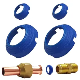 Zgtools 787056765892 Leakproof Sae Flare Fittings For Refrigeration Hvac Hydraulic Systems 1/4 Inch