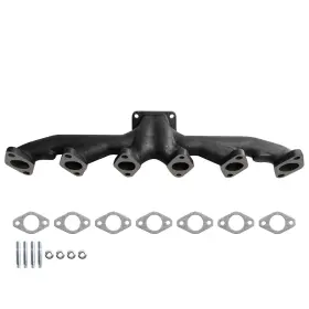 Zhruihan Fdjqg-0030 Exhaust Manifold Kit With Includes Required Gaskets And Hardware Compatible W