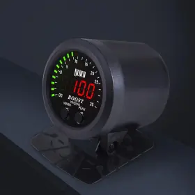 Zhsymx 752815519764 Universal Turbo Boost/vacuum Gauge Kit Includes Electronic Pressure Sensor Re
