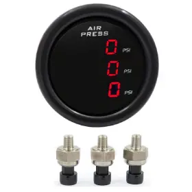 Zhsymx 752815819383 Lcd Three Pressure Air Gauge 290 Psi Kit- For Zhsymx 752815819383 Lcd Three Pressure Air Gauge 290 Psi Kit- For