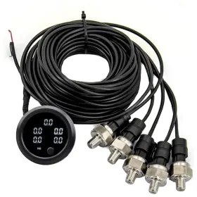 Apm-20231116 Zhsymx Car Five White Display Air Suspension Pressur Gauge 2inch 5 Apm-20231116 Zhsymx Car Five White Display Air Suspension Pressur Gauge 2inch 5