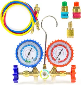 Zistel 691162115611 Ziss A/c Diagnostic Manifold Gauge Set For Refrigeration Charging Fits R12 R22