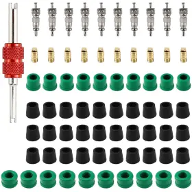 Kd372-zjn-yb Zjivqo 71pcs Air Condition Repair Hvac Hose Gasket Kit Tool Includes 10pcs Va