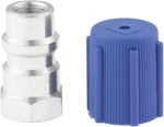 R-12 To R-134A Retrofit Valve 7/16 Low Side Port Adapter With Blue Silver. Fixed Price $9.89.
