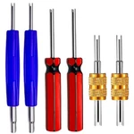 Aukiss 6PCS Valve Stem Removal Kit, R134 R12 A/c Hvac Vavle Tools. Fixed Price $16.99.