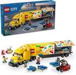 Lego City 60440 Yellow Delivery Truck Building Set W/ 3 Minifigures. Fixed Price $96.95.