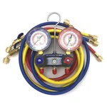Yellow Jacket 49868 2-VALVE Titan Test/charging Manifold, Gauges. Fixed Price $285.64.
