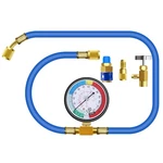 Jifetor Hose With Gauge For R134A, Car Hvac Refrigerant Recharge Ki.... Fixed Price $33.65.