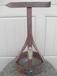 Vintage 1940'S-1950'S "lev-l-lite" Brand Metal Headlight Adjustment Sight Guage. Fixed Price $19.95.