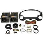 Glowshift Black Oil Press/temp Gauges & Cluster Pod Fits 96-00 Honda Civic. Fixed Price $244.99.