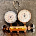 Yellow Jacket Refrigeration Hvac Charging Gauges Working Condition. Fixed Price $19.99.