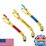Surieen R134A R410A R22 R12 A/c Charging Hoses And Ball Valve Set Hvac. Fixed Price $35.44.