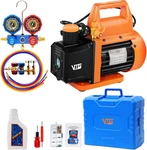 Vtg Vogten 4.5 Cfm Vacuum Pump And Gauge Set,for Mini Split/hvac/auto Systems. Fixed Price $252.33.