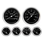 Racetech Classic 6 Gauge Set 85MM 3-3/8" Mechanical Speedometer Tachometer---. Fixed Price $266.24.