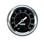 Viair 2" Single Needle Gauge 220 Psi Black Face Illuminated W/ Mounting Bracket. Fixed Price $28.40.