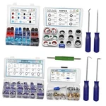 5 Set Car A/c Repair Kit, 270PCS O-ring SEAL+40PCS Conditioner ML464. Fixed Price $71.50.