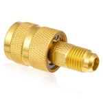 Pcs Refrigerant Brass ADAPTER/4" Female TO/4" Thread 1 Universal. Fixed Price $24.29.