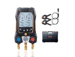 Testo 550S Digital Manifold Kit & Fixed Cable Clamp Temperature Probes 0564 5501. Fixed Price $375.00.