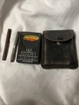 Vintage Bacharach Draft-rite Pocket Gauge Hvac Test With Tubes & Case. Fixed Price $180.00.