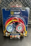Yellow Jacket Series Test & Charging Manifold W/ 2-1/2 Gauges Hoses 41315. Fixed Price $149.99.