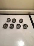 Lot Of Seven Johnson Controls Gauge 30 Psi G-201-4 Free Shipping. Fixed Price $39.99.