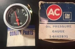 Ac Gm Oil Pressure Gauge Electric Nos New Old Stock 1-6462831 2" Diam 0-80 Psi. Fixed Price $24.99.