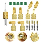 Wells R410A Mini Split Adapter Kit, 12PCS 5/16 Female To 1/4 Gold. Fixed Price $16.44.