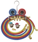 Atd Tools 3694 Deluxe Dual Brass A/c Manifold Gauge Set. Fixed Price $96.85.