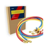 Neefoir Hvac Refrigerant Charging Hose Set With Compact Ball Valve, 1/4 Inch,.... Fixed Price $45.07.
