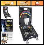 Lichamp Hvac Manifold Gauge Set For R410A R134A R22 Refrigerant Kit. Fixed Price $134.99.