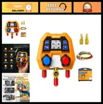 Elitech Digital Manifold Gauge Set For Hvac Refrigeration Systems. Fixed Price $121.99.