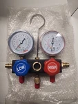 Fjc 6697 R134A/R12/R22 Aluminum Dual Gauge Set. Fixed Price $99.99.