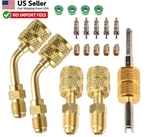 R410A Adapter For Mini Split System Hvac Service Kit Valve Core Remover From Usa. Fixed Price $19.88.