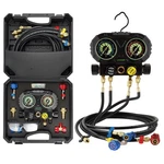 Lichamp Hvac With 5 Ft Hoses, Manifold Set R134A R1234 R410A.... Fixed Price $140.99.