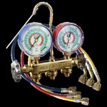 1PC Jb Industries 22733RF-18 Patriot 2-VALVE Brass Manifold W/ Propane Gaug. Fixed Price $258.35.